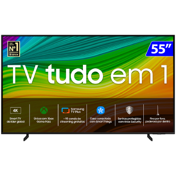 Tv 55p Samsung Qled 4k Smart Wifi Comando Voz - Qn55q60dagxzd