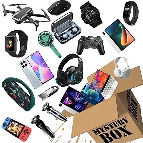 Caixa Misteriosa De Eletrônicos Super Chance 4 Itens Oferta