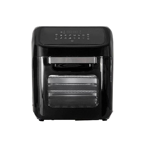 Fritadeira Forno Eletrica Digital Affd01i-02 12l 1800w 220v Preto Agratto