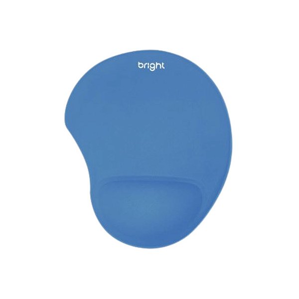 Mouse Pad C/apoio Gel Kmp001 Azul Bright