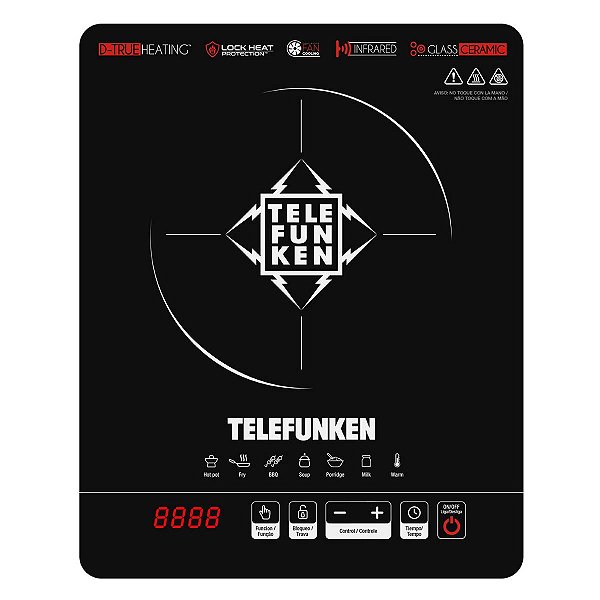 Fogao Eletrico Com 1 Boca 1200w 110v Tf-av8000