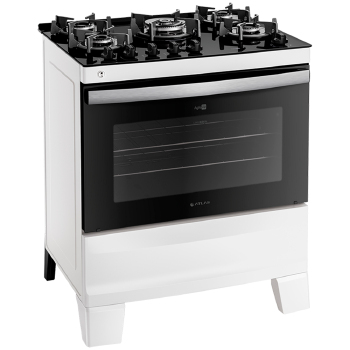 Fogao 5b Atlas Agile Glass Mesa Vidro C/ Acen - 300001655