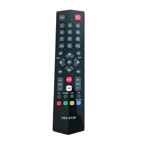 Controle Tv Smart Toshiba C/youtube 9128 Importado