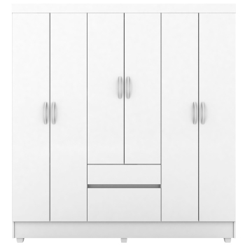 Roupeiro Demobile Flash Ii 6 Pts 2 Gvs - 62920-120 - PC / 2