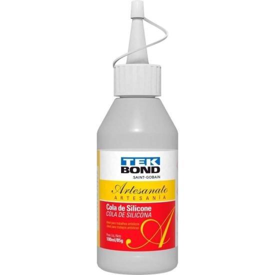 Cola de Silicone p/ Artesanato 85g TEKBOND - CX / 12