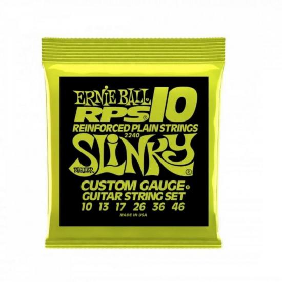Encordoamento Para Guitarra 010.046 RPS Ernie Ball