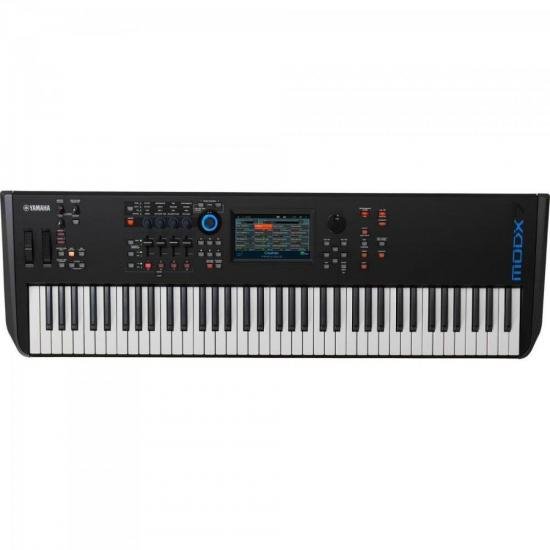 Teclado Yamaha MODX7+ Plus Sintetizador Preto