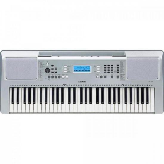 Teclado Yamaha YPT-370 Arranjador Prata