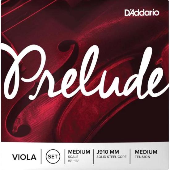 Encordoamento Viola De Arco Tensao Media Prelude J910 MM D Addario