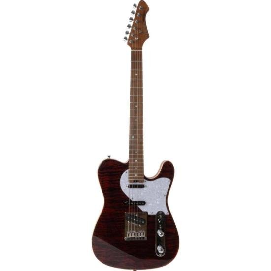 Guitarra Aria Pro II 615-MK2 Nashville Ruby Red