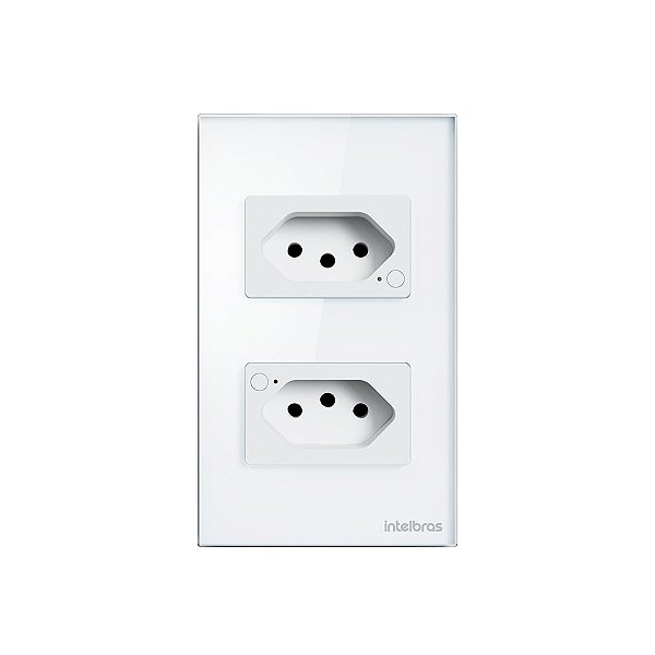Tomada Dupla 10a Inteligente Wi-fi Ets 1002 Branco 4850064