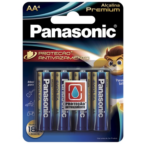 Pilha Alcalina Premium Aa Com 4 Lr6egr/4b96