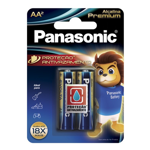 Pilha Alcalina Premium Aa Com 2 Lr6egr/2b96