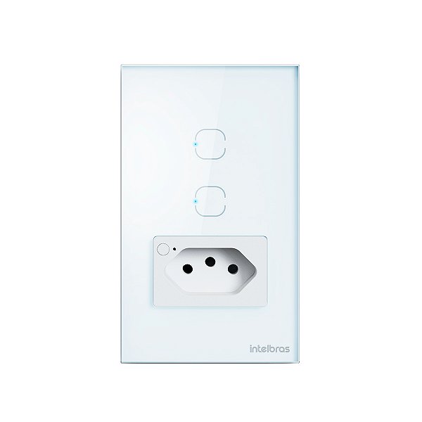 Tomada Simples 10a Smart Wi-fi Ets 2002 Branco 4850068