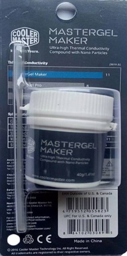 Pasta Térmica Master Gel Maker 40g - Mgz-ndbg-n40g-r1