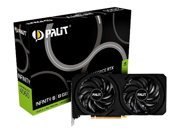 Placa De Video Palit Geforce Rtx 4060 Infinity 2 Gaming  8gb Gddr6 Ne64060019p1-1070l