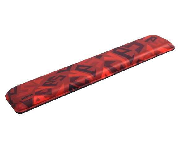 Apoio De Pulso Ergonomico Para Teclado Pcyes - Signature Edition - Red Magma - Wrsrm