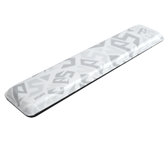 Apoio De Pulso Ergonomico Para Teclado Pcyes - Signature Edition - White Ghost - Wrswg