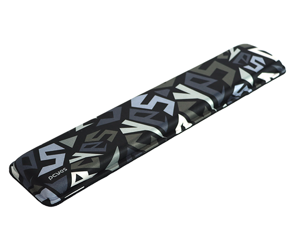 Apoio De Pulso Ergonomico Para Teclado Pcyes - Signature Edition - Black Vulcan - Wrsbv