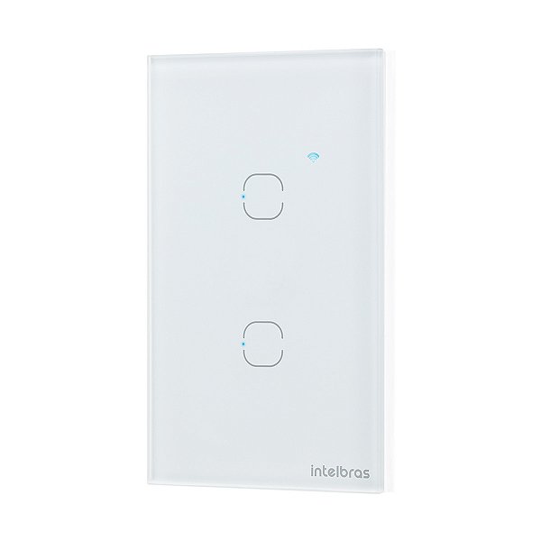 Interruptor Wi-fi Touch 2 Teclas Branca Ews 1002 4850015