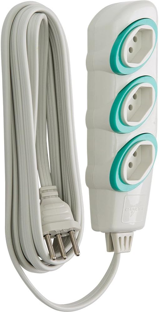 Extensao Noshock 45 Pp 3 X0,75 2p+t 10a Gelo 3 Metros Dn1712