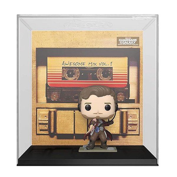 Pop! álbuns - Guardiões Da Galáxia - Star Lord - Awesome Mix Vol.1 #53