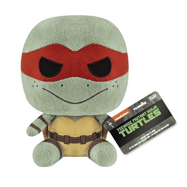 Pop Plush! As Tartarugas Ninja: Caos Mutante - Rafael - Pelúcia