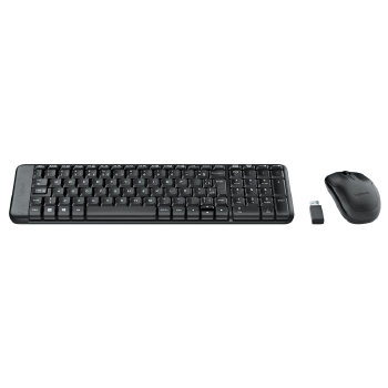 Combo Teclado E Mouse Logitech Sem Fio Mk220 - 920-004431
