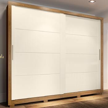 Roupeiro Henn Palace 4 Gvs 2 Pts Deslizantes  - D237-106 - PC / 5