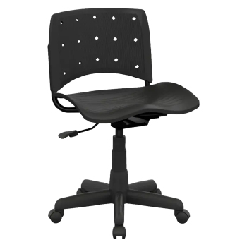Cadeira Giratoria Plaxmetal Secretaria Ergoplax - 33970.1.1.1.13.1