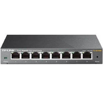Switch Mesa Tp-link Tl-sg108e 8xportas 10/100/1000 - Tpn0173