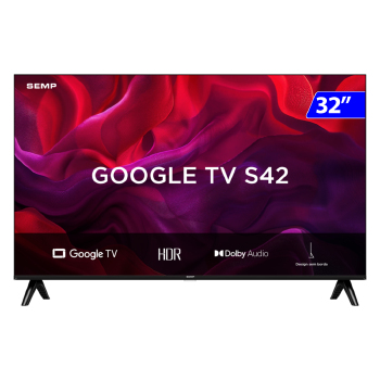 Tv 32p Semp Led Google Tv Android Hd - 32s42