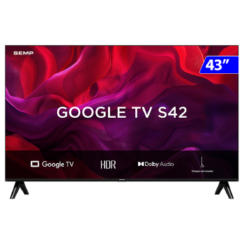 Tv 43p Semp Led Google Tv Android Full Hd - 43s42