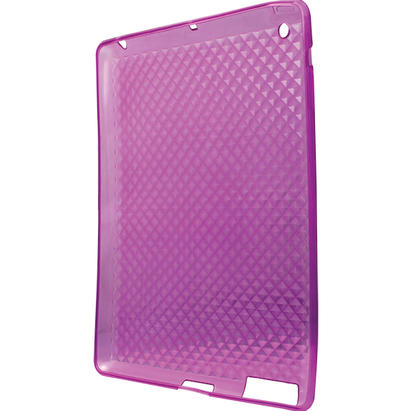 Capa Silicone / Tpu Ipad2 Xc-cs-ipad2 Lilas Flex