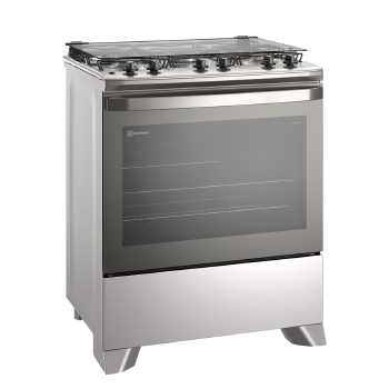 Fogao 5b Electrolux Mesa Inox Com Acendimento  - Fe5ic