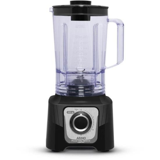 Liquidificador Arno Power Max LN78 1200W Limpa Fácil Preto 127V