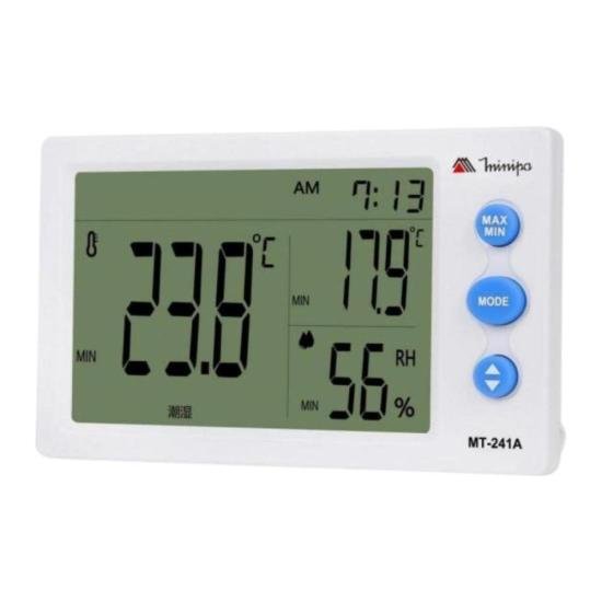 Relogio Termo Higrometro Minipa MT241A