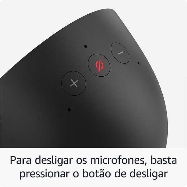 Echo Spot com Alexa (Geração mais recente) | Despertador inteligente com som vibrante | Cor Preta