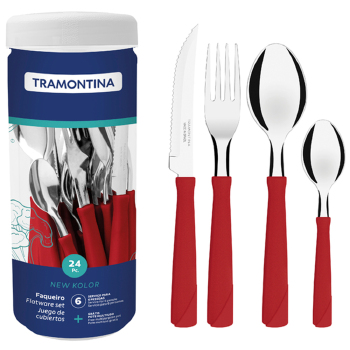 Faqueiro 24pcs New Kolor Tramontina - 23198793