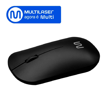Mouse Multi Sem Fio Ms100 Usb 1200dpi  - Mo307