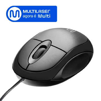 Mouse Multi Com Fio Mf100 Usb 1200dpi  - Mo300