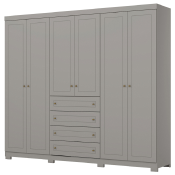 Roupeiro Henn Americano 06 Pts 04 Gvt - De48-131 - PC / 7