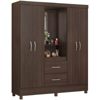 Roupeiro Demobile Lord Capelinha 04 Pts E 02 Gvt - 42220-205 - PC / 2