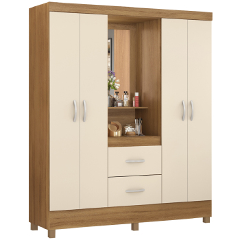 Roupeiro Demobile Lord Capelinha 04 Pts E 02 Gvt - 42220-140 - PC / 2