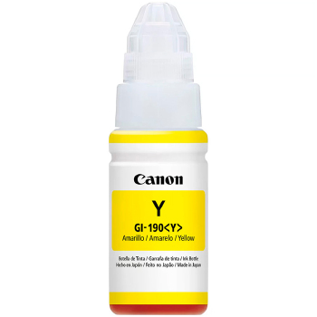 Refil Tanque Tinta Canon Amarela Gi-190 Y - 0670c001ac