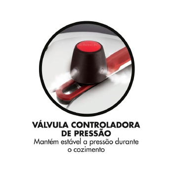 Panela De Pressao Clock Original Polida 7l - 9295306813