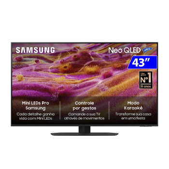 Tv 43p Samsung Neo Qled Ultra 4k - Qn43qn90fagxzd