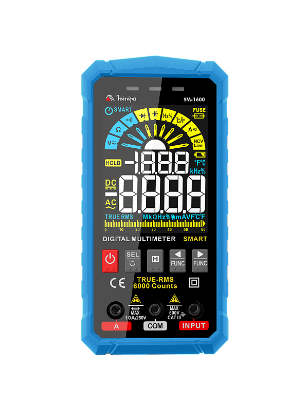 Multimetro Inteligente - Sm-1600