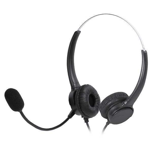 Headset Para Telefone Rj9 Vinik Corp Duo - Vk500rj9