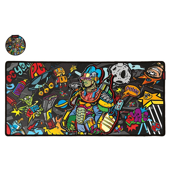 Mouse Pad Gamer Pcyes Apollo Extended 900 X 420 - Apl90x42